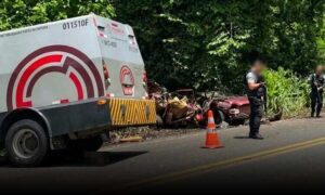 Trágico: Identificados os 3 mortos na colisão com carro-forte próximo à Aurelino Leal, nesta sexta-feira
