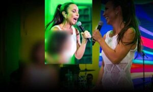Ivete Sangalo é denunciada ao Ministério Público da Bahia após dançar música “sexual” com criança no palco