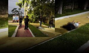 Atenção: Identificado o jovem assassinado com vários disparos na manhã deste domingo na praça de eventos