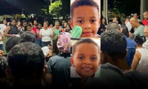 VÍDEO: População ora e faz vigília no HGVC pela recuperação dos meninos Lorenzo e João Lucas, vítimas de incêndio