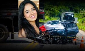 Tristeza: Morre a jovem Maria Eduarda, de 18 anos, mais uma vítima do desastre na BR-116 em Cândido Sales
