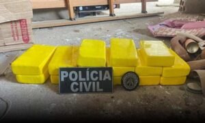 Atenção: Ação conjunta das Polícias Civil e Militar apreendeu 15 kg de cocaína e armas em Poções