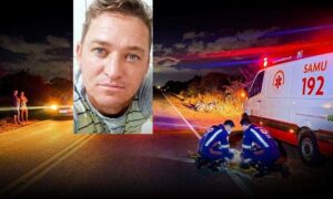 Região: Cleyton Fábio, de 37 anos, foi encontrado morto ao lado da moto em rodovia. Polícia investiga