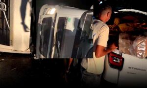 Atenção: Gravíssimo acidente nesta noite envolvendo caminhão e veículo utilitário na BA-263 fere condutores