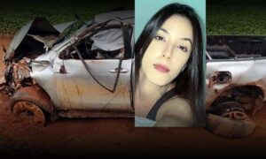 Trágico: Jovem baiana Eliane Calazans, de 29 anos, morre em capotamento de caminhonete no norte de MG
