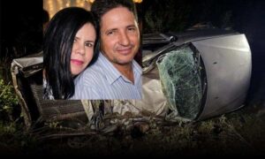 Consternação: Casal morre após veículo ficar sem controle, sair da pista e capotar na rodovia BA-130