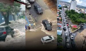 Atenção: Choveu em média 30mm em menos de uma hora nesta tarde em Vitória da Conquista, diz Cemaden