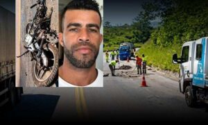 Poções: Sidmar perdeu a vida em grave acidente da BR-116. Motocicleta em que estava foi atingida por van