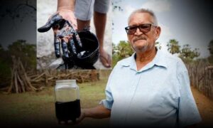 Agricultor fura poço, encontra “óleo preto” e manda para análise. “Se for petróleo, ele não poderá vender”, diz ANP
