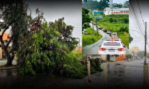 Alerta: Vitória da Conquista amanhece sob chuvas intensas e muitos transtornos por toda a cidade. Confira