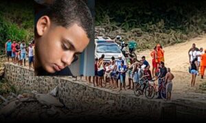 Pai presenciou a tragédia: Foi encontrado nesta manhã o corpo do jovem Gabriel, de 14 anos, vítima de afogamento