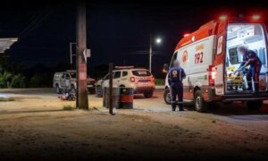 Violência em Vitória da Conquista: Após ser baleado, motoqueiro consegue fugir e pedir socorro a populares