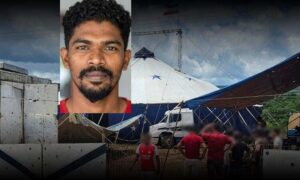 Trágico: Ednaldo morreu eletrocutado durante montagem de circo, neste sábado. Feridos foram hospitalizados