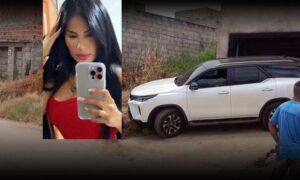 Violência: Fabíola Sales, de 34 anos, é assassinada dentro do carro no momento em que chegava em casa