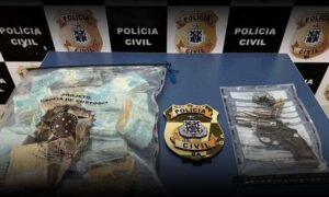 Polícia Civil realiza operação na manhã desta terça-feira contra o crime organizado em Vitória da Conquista