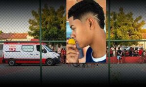 Consternação: Jovem Vítor, de 18 anos, sofre mal súbito e morre durante partida de futebol nesta terça-feira