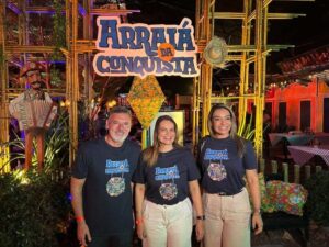 Arraiá da Conquista 2026: Lançamento em Salvador amplia visibilidade do evento na Bahia e no Nordeste