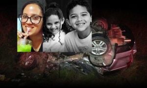 Tragédia: Identificados mãe e seus dois filhos que morreram após capotamento na BA-290. Pai está hospitalizado