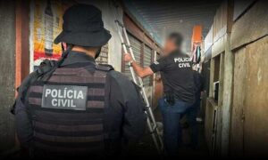 Conquista: Cinco pessoas são conduzidas pela Polícia Civil, durante operação contra o tráfico de drogas dentro da Ceasa