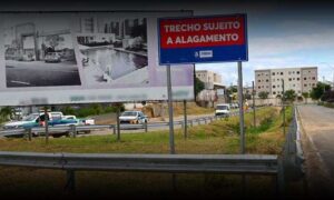 Conquista: Simtrans recomenda que, mesmo com guard-rails, Av. Caracas seja evitada durante temporais e alagamentos
