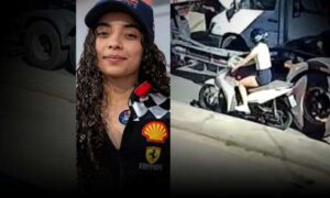Tragédia: Identificada a jovem condutora que caiu da moto e morreu colhida por roda de carreta em Caetité