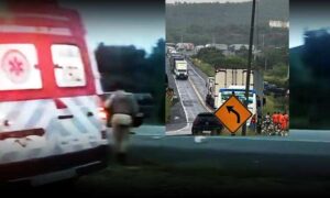 Atenção: Identificada a mulher que perdeu a vida em grave acidente de moto nesta manhã na BR-116