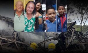 Tragédia na BR-251: Seis dos nove mortos eram baianos. Casal, mulher, dois filhos e sobrinho morreram no desastre