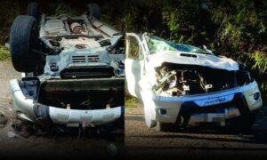 Trágico: Identificado o idoso que morreu após grave acidente na BA-263. Brita teria feito o veículo perder o controle