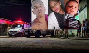 Horror na Bahia: Identificado o casal e o bebê assassinados após casa ser invadida por criminosos nesta noite