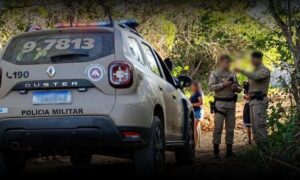 Consternação: Lucas foi encontrado sem vida em matagal no bairro Conveima 2, em Vitória da Conquista