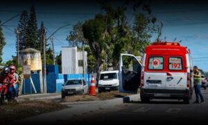 Conquista: Mulher sofre mal súbito e morre dentro de ambulância do SAMU, nesta manhã, na Av. Juracy Magalhães