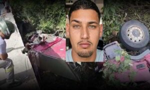 Tristeza: Pedro Henrique é a segunda vítima fatal do desastre na BR-367. Bruno também perdeu a vida