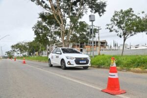 Precisão no trânsito: Ibametro realiza testes técnicos nos radares instalados em Vitória da Conquista