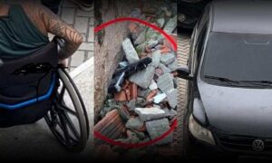 Bahia: Cadeirante é preso durante operação policial, suspeito de assassinar rivais com pistola e carro adaptado