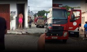 Tragédia: Três crianças morrem carbonizadas após casa pegar fogo na Bahia. Mãe que deixou elas sozinhas foi presa