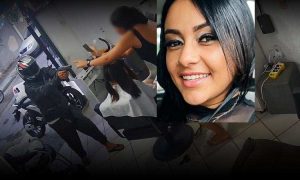 Imagens fortes: Veja o momento em que a cabeleireira Vanessa Souza Cerqueira é assassinada no próprio salão