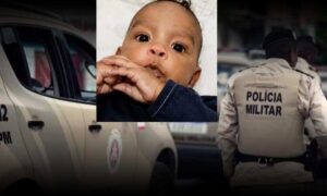 Tristeza: Bebê de um ano é baleado e morre enquanto estava no colo do namorado da mãe, durante ataque