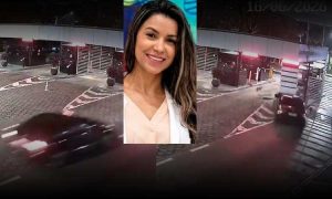 VÍDEO: Mulher de 41 anos perde controle do carro, bate violentamente contra pilastra e morre no Alphaville